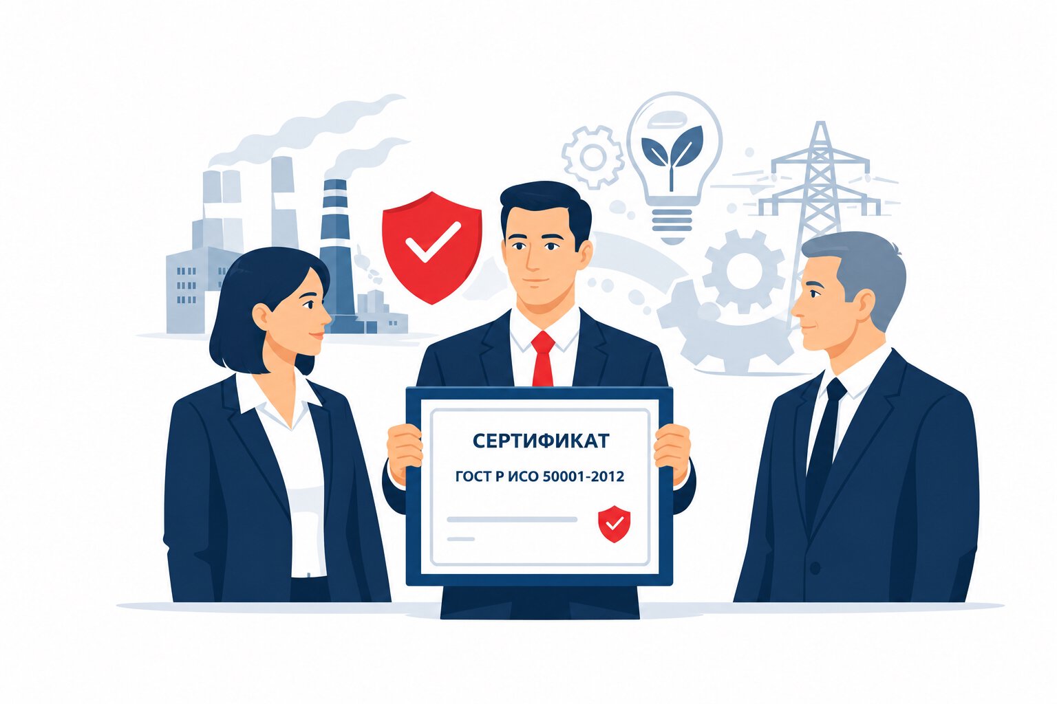 Оформление сертификата ГОСТ Р ИСО 50001-2012 в Калининграде и по всей Калининградской области