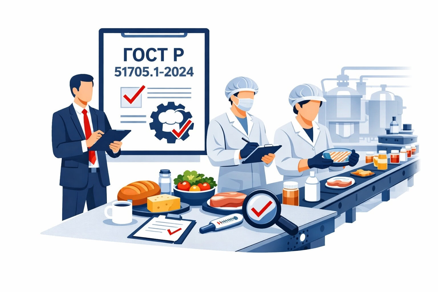 Оформление ГОСТ Р 51705.1 2024 ХАССП в Калининграде